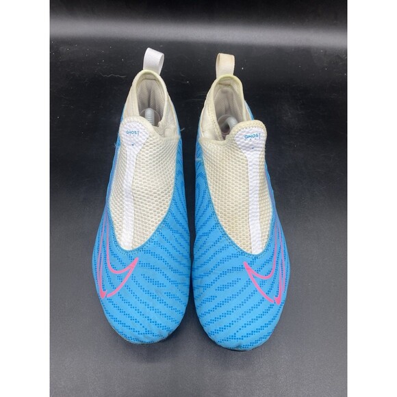 Nike Phantom GX Soccer Cleats Ghost Lace Youth Size 6Y DD9472-446 - Picture 3 of 7